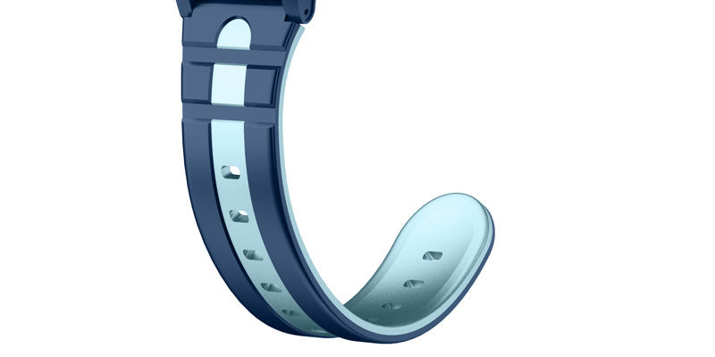 Reloj infantil MomentEssentials - color azul, detalle de la correa