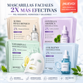Pack de Mascarillas Faciales de Tela (10 uds) — Hidratante y Reafirmante