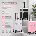 Trolley Maquillaje Profesional Capacidad Grande