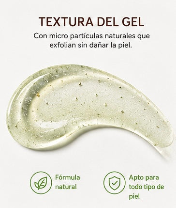 Exfoliante Facial y Corporal Natural — Pepino, Coco y Papaya