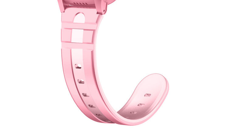 Reloj infantil MomentEssentials - color rosa, detalle de la correa